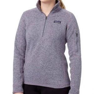 Patagonia Better Sweater 1/4 Zip Fleece Pullover Athletic High Neck Mock Neck